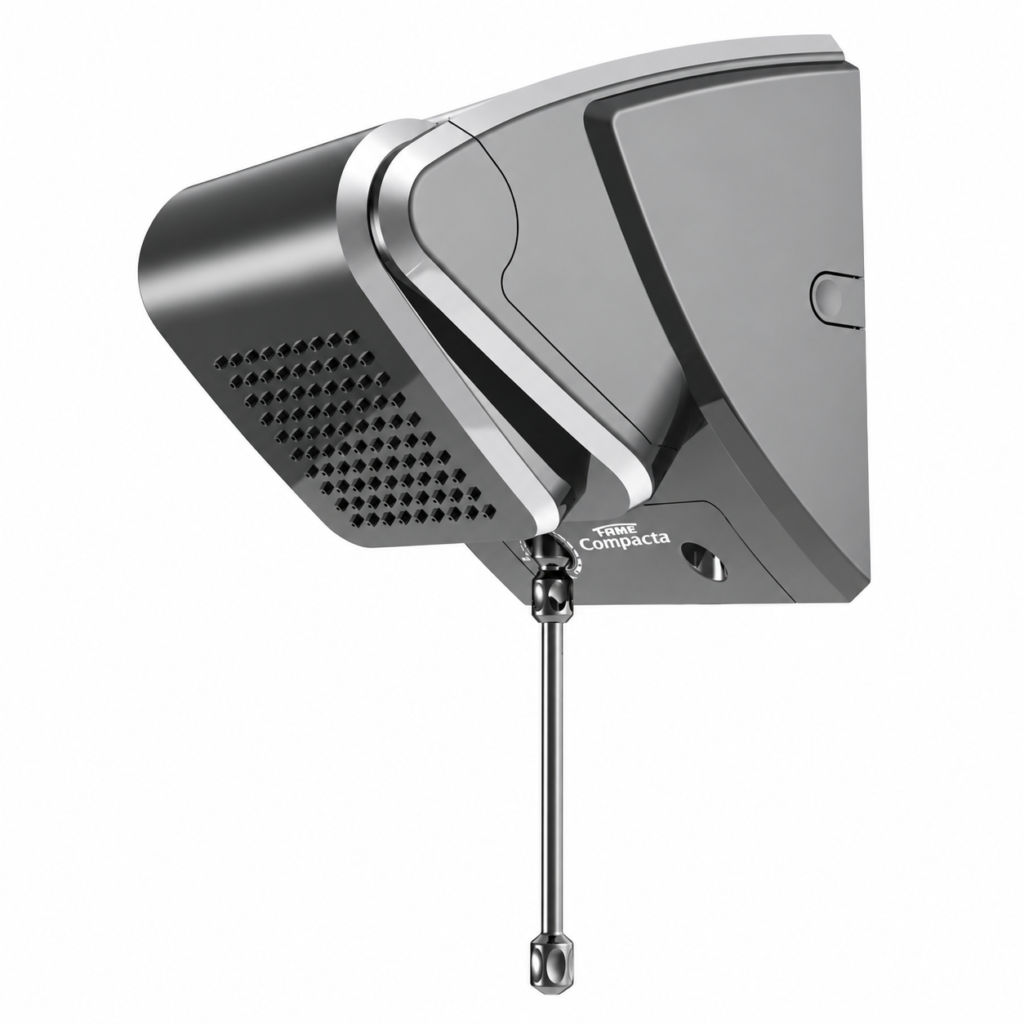 FAME Compacta Electronic Shower Black