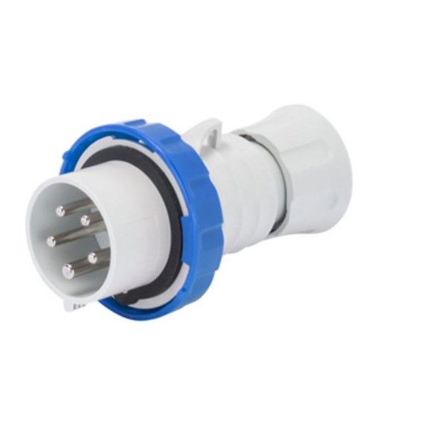 32A 2P+E 230V Plug IP67 6H