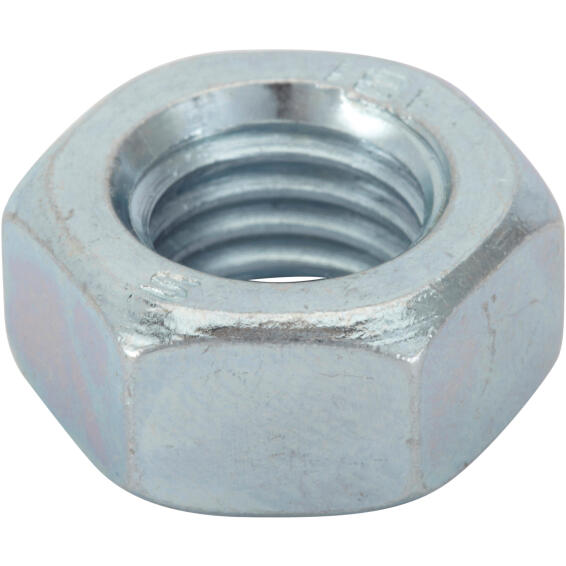Hexagon nuts zinc plated 12mm 4pc standers