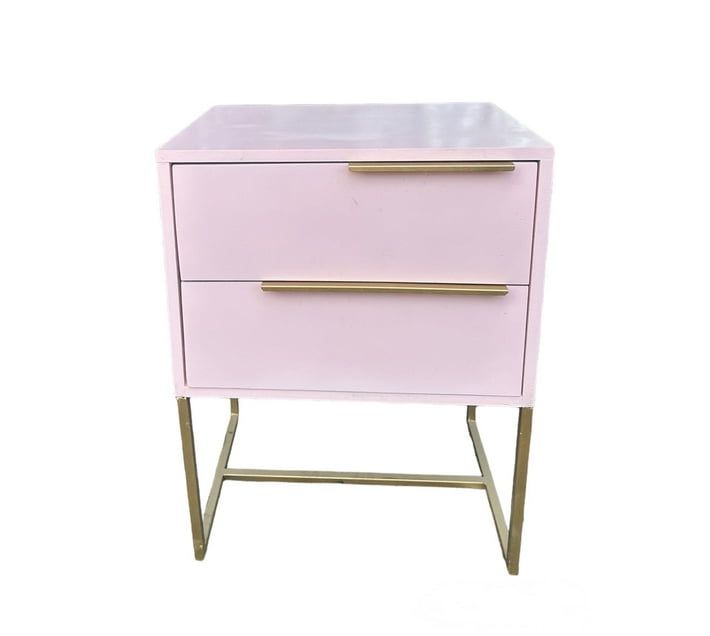 2 Drawer Pedestal Pink