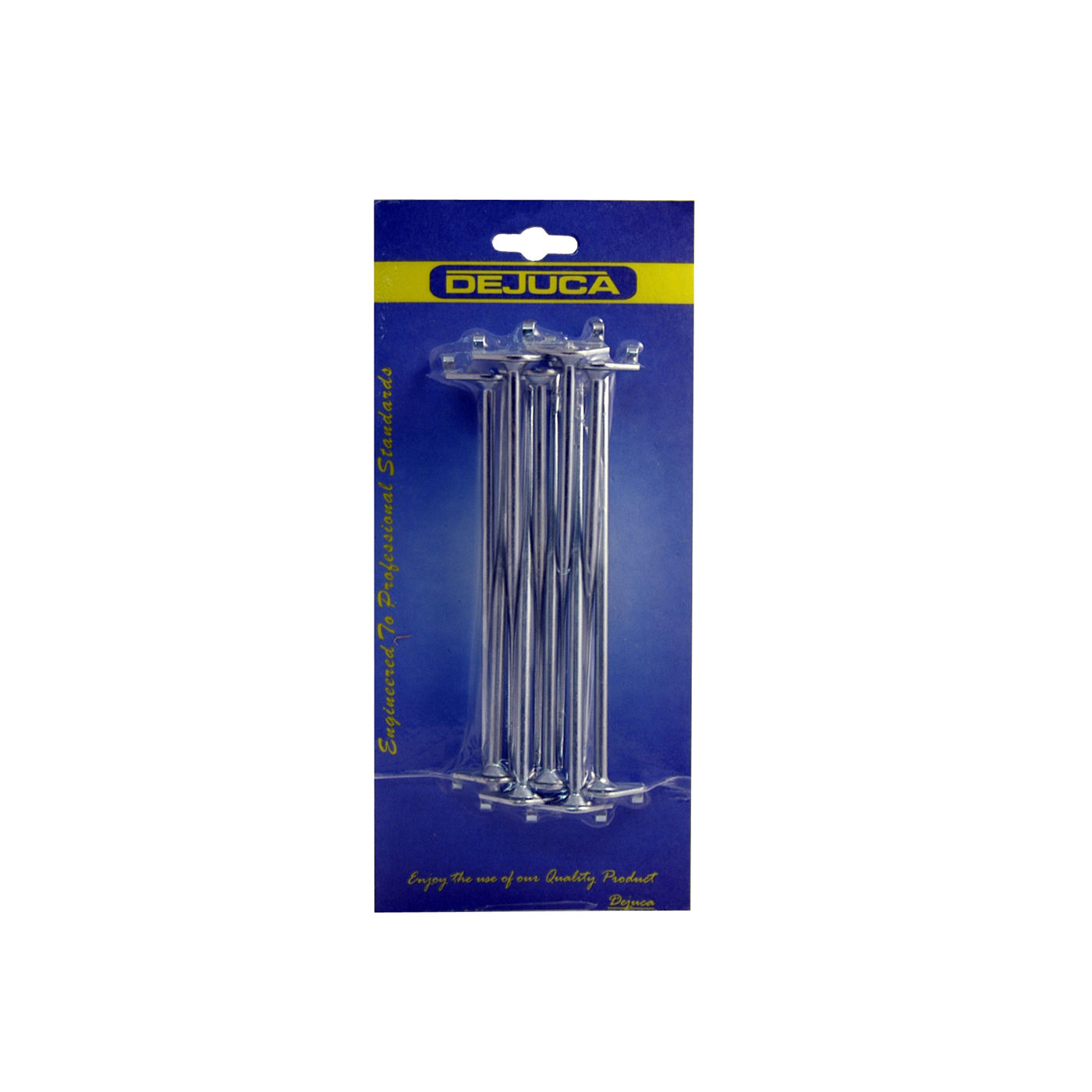 Dejuca - Peg Board Hook - C11-100mm - 10/Card - 8 Pack