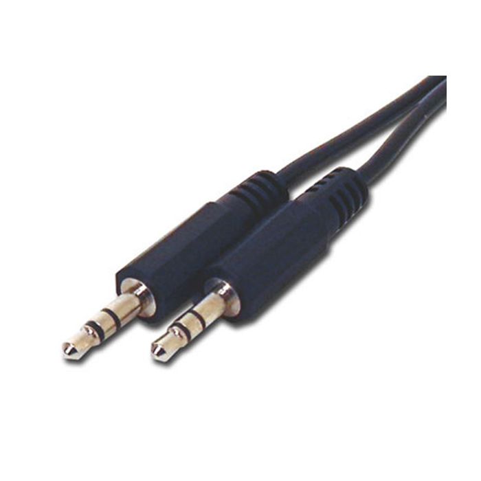 One For All 3.5mm Stereo Audio Jack Cable 1.5M - 2 Pack