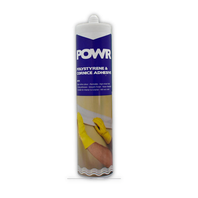 Powr Polystyrene and Cornice Adhesive Cartridge 280mm