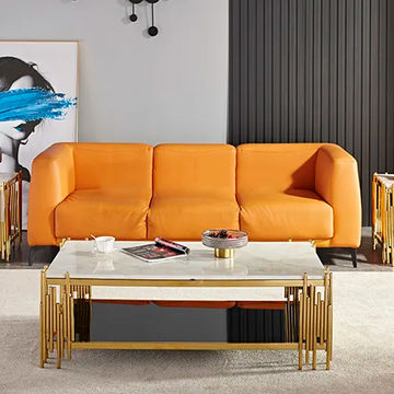 Aurelia Gold Single Sofa