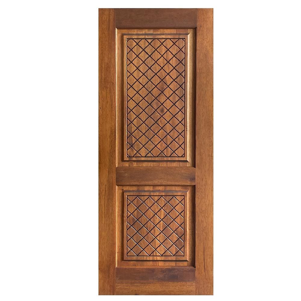 MERANTI DOOR WITH CARVE DESIGN