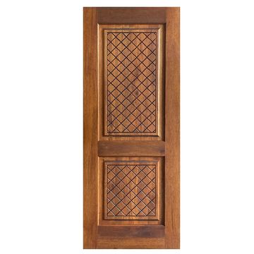 MERANTI DOOR WITH CARVE DESIGN