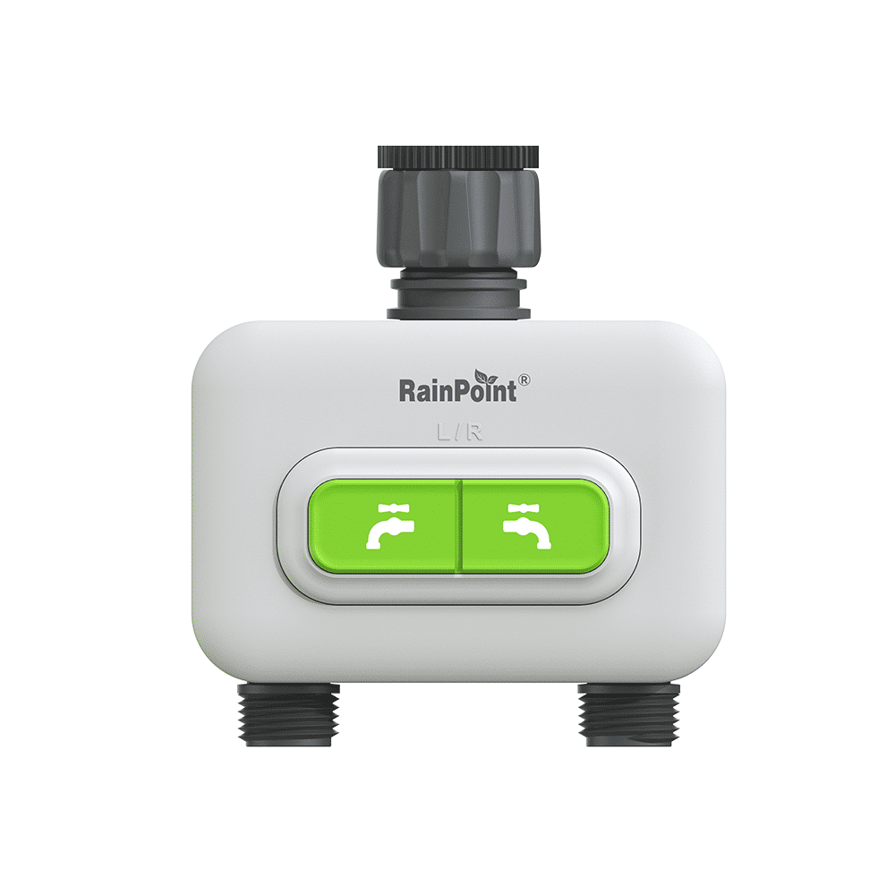 RainPoint Wireless Smart Wi-Fi 2-Zone Irrigation Timer (Device Only)