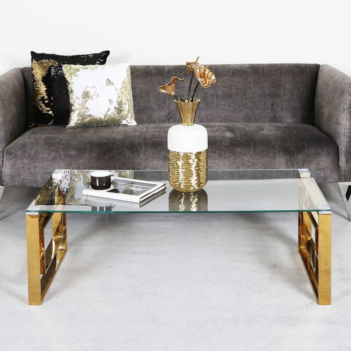KC Furn-Verona Gold Coffee Table