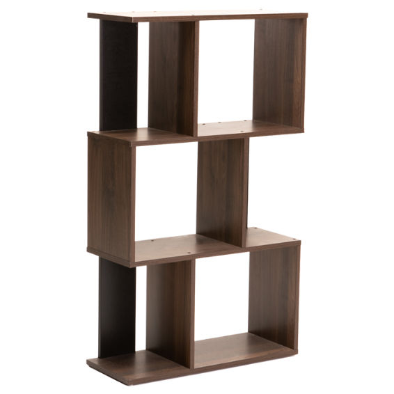 AIR MODULAR 3 SHELF UNIT - WALNUT