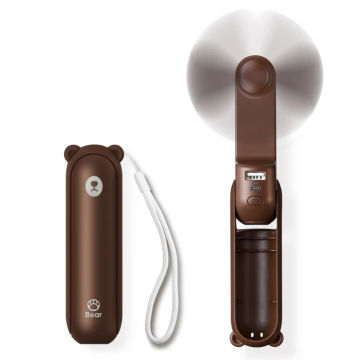 JisuLife Handheld Fan Life 8 - Brown