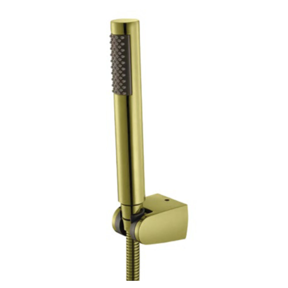 BRUSHED BRASS HAND SHOWER