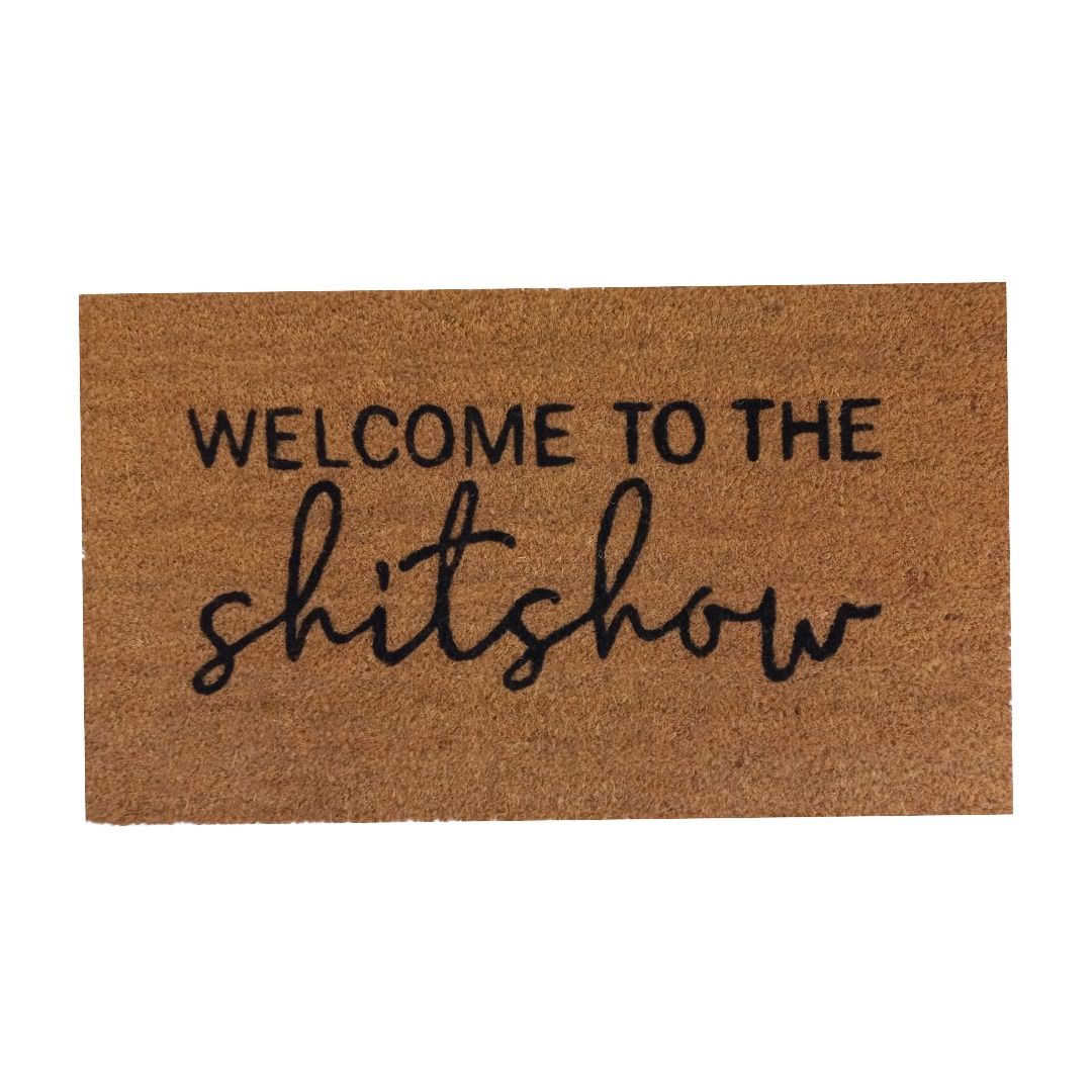 Matnifique Coir Design Doormat - Welcome 700 x 400 x 14mm