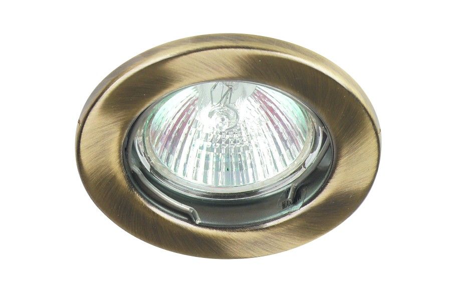 Green Antique Brass  80mm Fixed Down Light