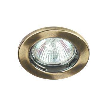 Green Antique Brass  80mm Fixed Down Light
