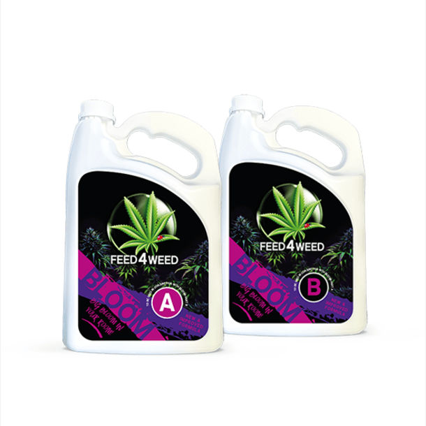 Feed 4 Weed - Cannabis Flower Fertilzer -  Bloom A 5L + Bloom B 5L