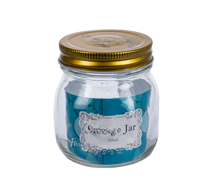 Storage Jar - Mason Jar - Transparent - Glass - 250ml - 8 Pack