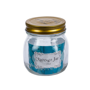 Storage Jar - Mason Jar - Transparent - Glass - 250ml - 8 Pack