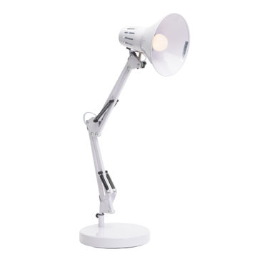LAMP DESK-WHITE METAL ARCHITECT