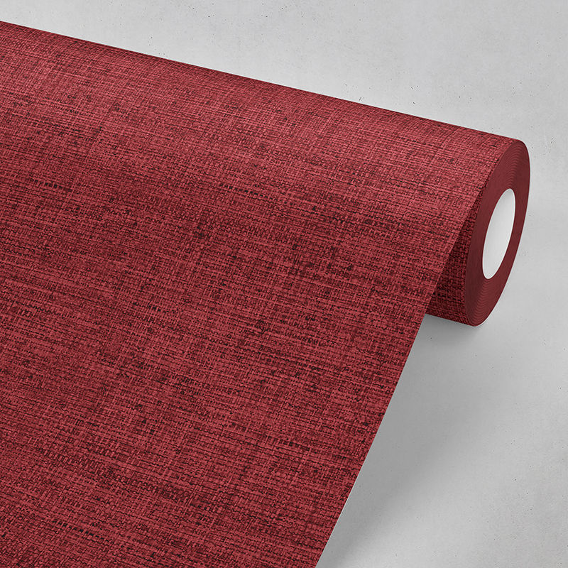Easy to Apply DIY Wallpaper Rolls in Red Red Wine