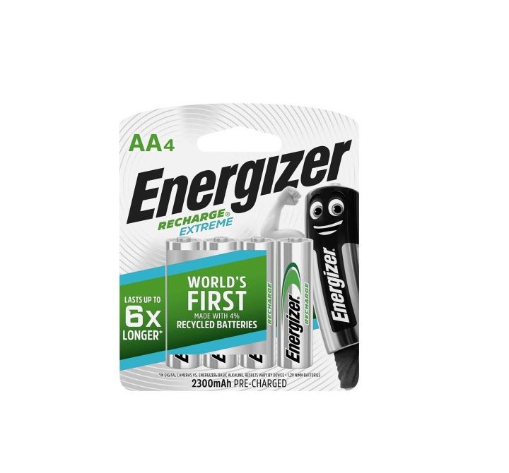 Energizer - 4 Piece - AA - Recharge - Extreme - 2300MAH
