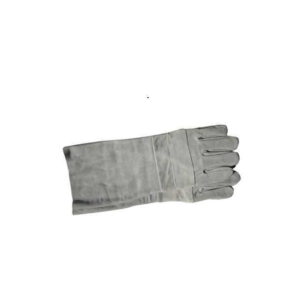 Glove Leather Welding Chrome Long 200mm - 3 Pack