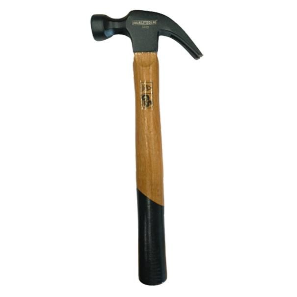 Hammer Claw Wooden Handle 16oz 500g - 3 Pack