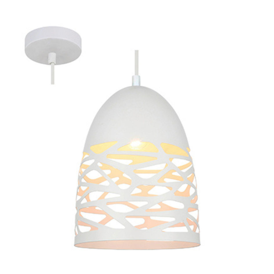 METAL Pendant 1 X E27 205MM DIA Radiant Lighting