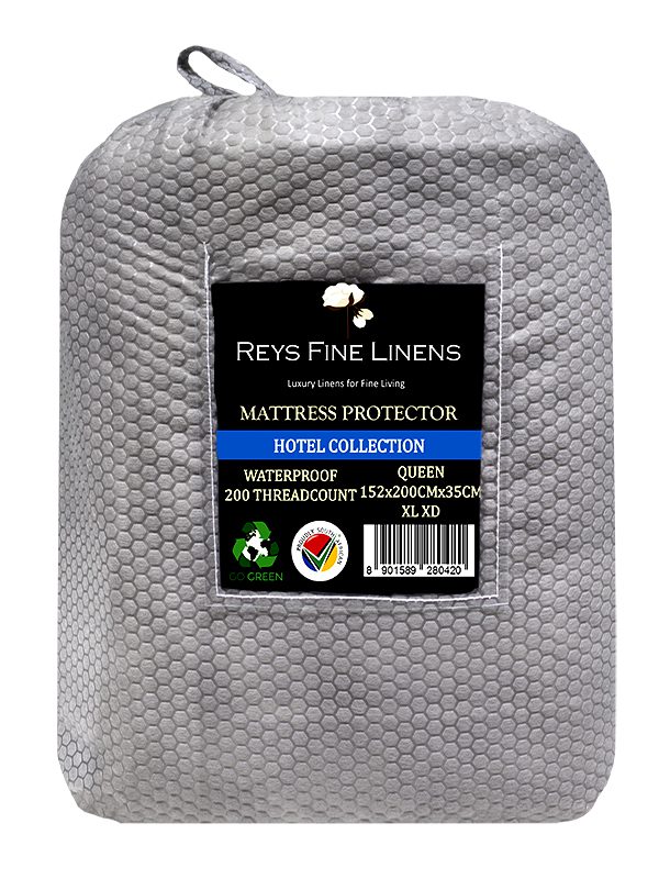 Rey's Fine Linen - Quilted Waterproof Mattress Protector-Queen XL-01 Pc Pack