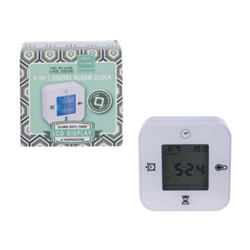 Clock digital 4-func small asstd