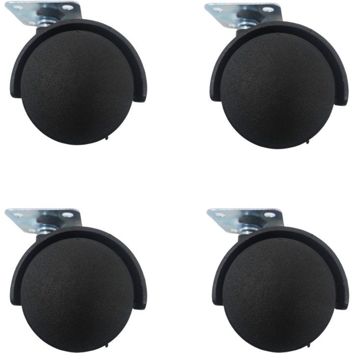 50MM CASTOR ON PLATE