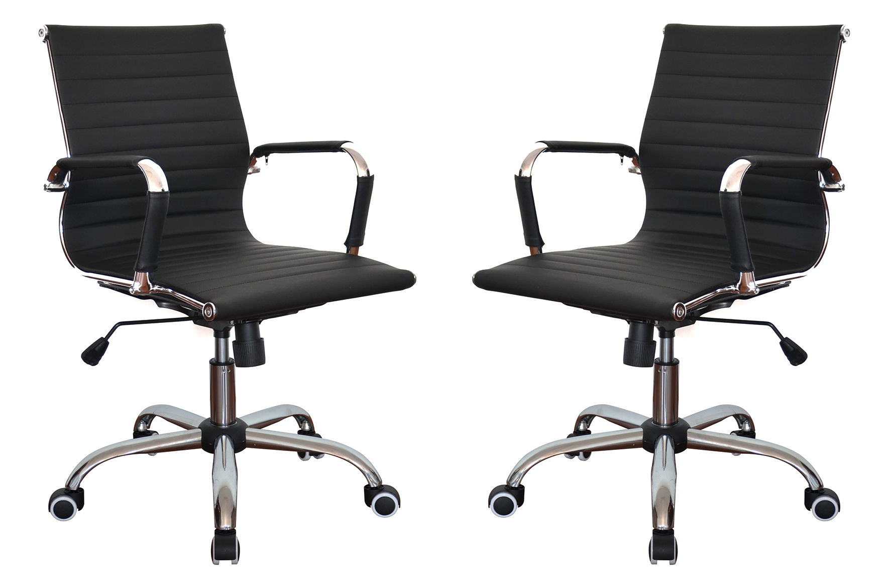 TOCC Gen Ems Medium Back Office Chair - Set of 2 per Box - Black