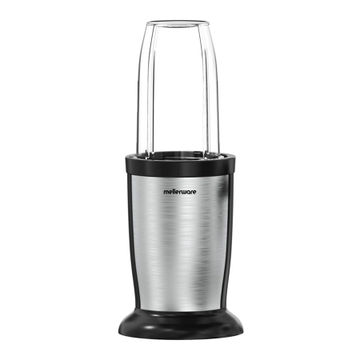 Mellerware Personal Blender With Pulse Function Stainless Steel Black 800W "Nutriblast"