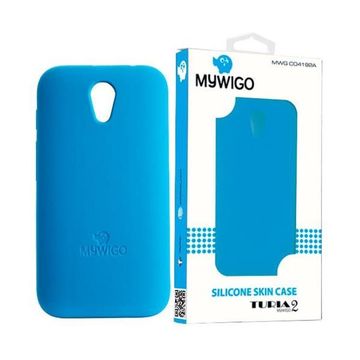 MyWiGo CO4192A Silicon blue bumper for MyWigo Turia 2