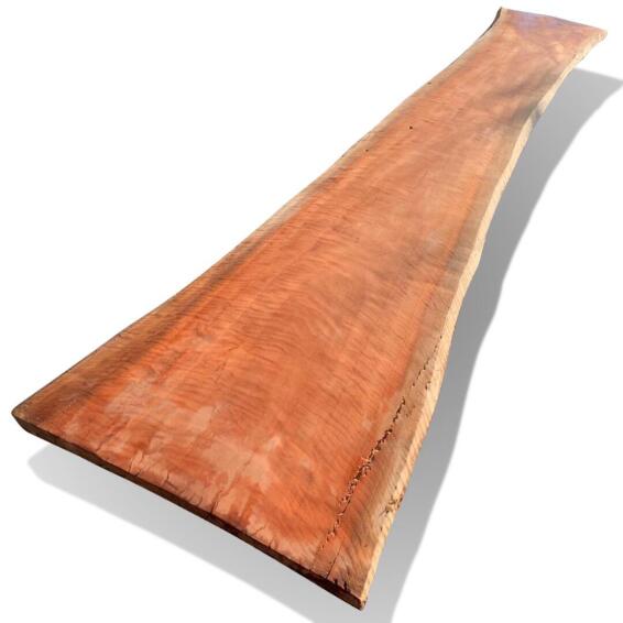 Live Edge Slab Red River Gum 40mm thick 900 to 1000x2500mm