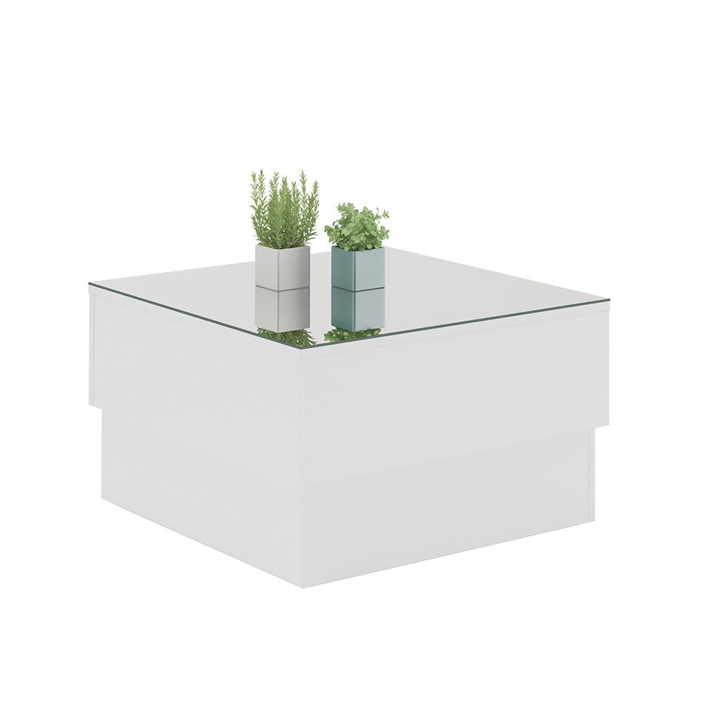 Click Furniture Parati Coffee Table White