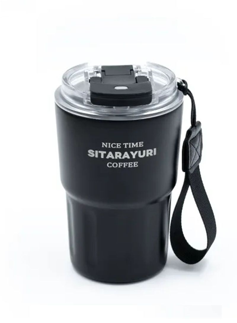 360ml 2in1 Sitarayuri Insulated Travel Tumbler Vacuum Coffee Cup