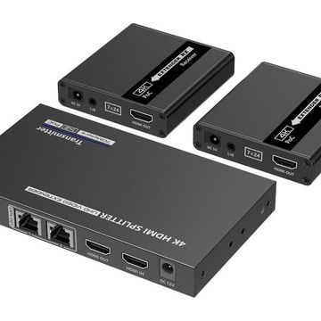 Lenkeng 40M 4K 30Hz 1X 2 4 8 Hdmi Over Cat6 Extender Splitters - 1X2