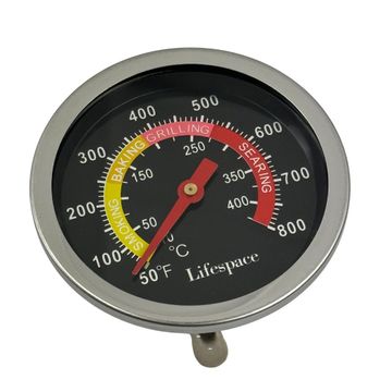 Lifespace Universal Replacement Braai Thermometer - Colour Face
