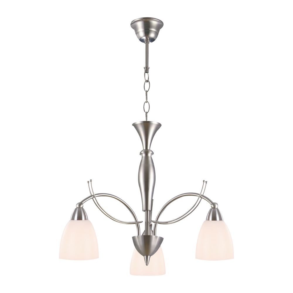 Eurolux Radiant Sasha Chandelier Satin Chrome