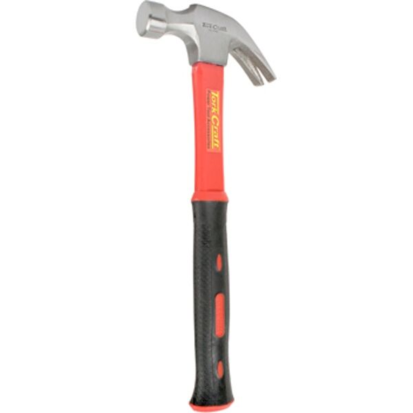 Hammer Claw 450G (16Oz) Fibreglass Handle 295Mm & Full Pol Head