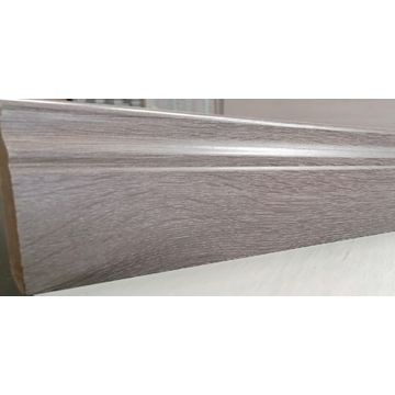 Skirting Saddle Oak MDF Gloss Finnish 100mm x 14mm x 2400mm