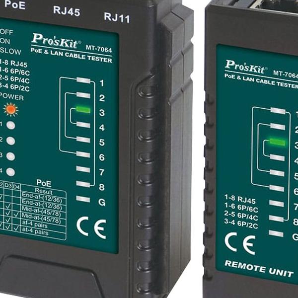 Proskit Poe (Up To Dc 48V) Network Cable Tester