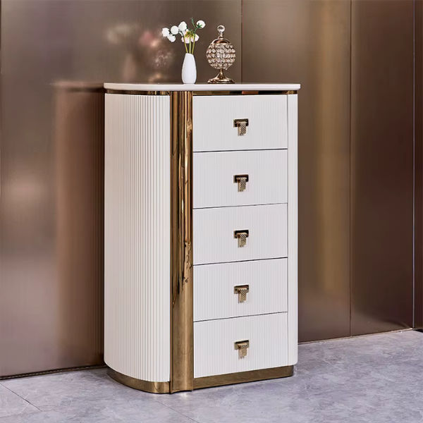 Gianna Contemporary Glam Chest of Drawers