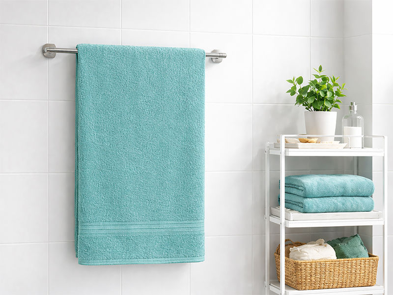 Plush 450GSM 70x130cms Bath Towels - Harbor Gray(1Pc Pack)