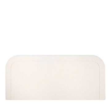 Dreamy Comfort -Maria Cream Bouclé Polyester Blend Fabric Headboard