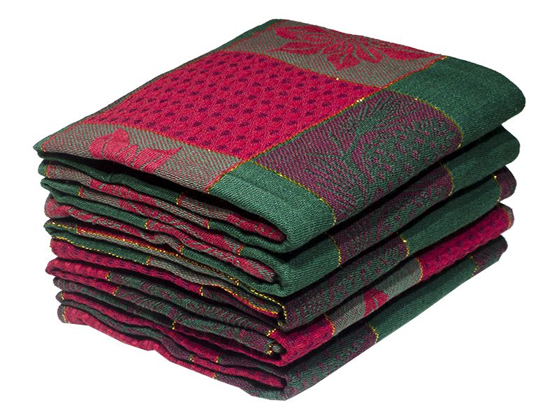 Multipurpose, Easy Fit, Absorbent Kitchen Towel - Design 2510 - 035x064cms - (05 Pc Pack) - Checks