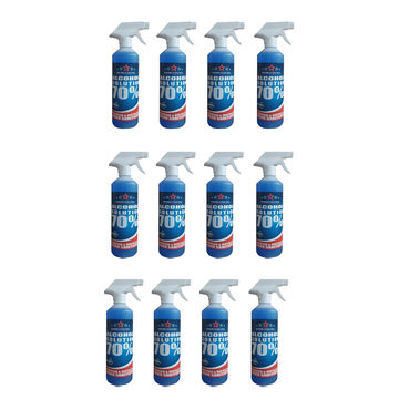 Hand Sanitizer RSA 70% Alcohol Solution 500ml ( 12 Pack )