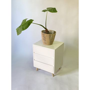 Fihlo 3 Drawer Side Table