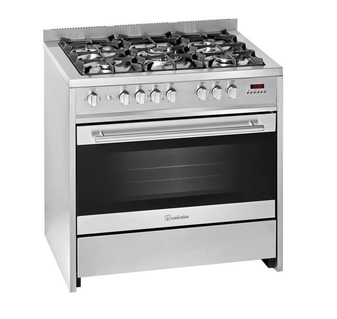 Freestanding Gas Electric Stainless-Steel Stove E915X
