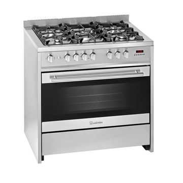 Freestanding Gas Electric Stainless-Steel Stove E915X